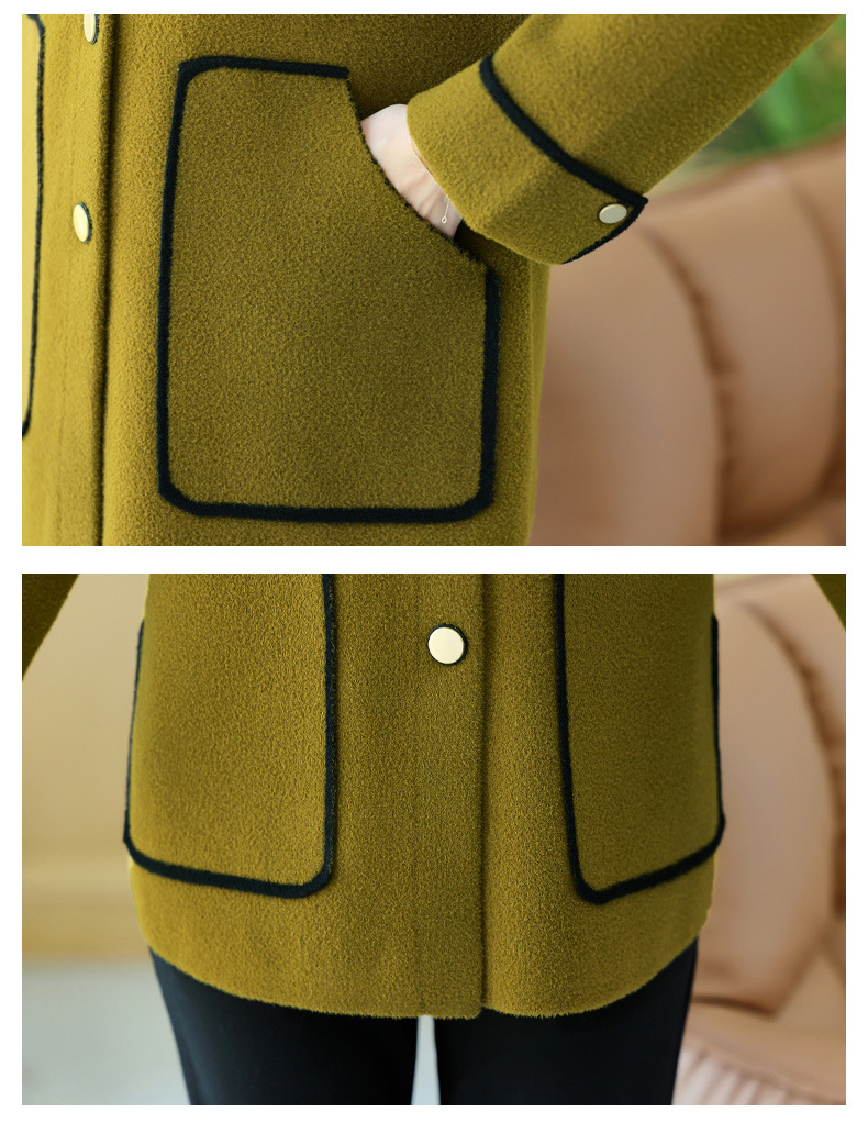 The 2023 new style of stylish knitted top for middle-aged mothers in autumn and thin base layer sweaters for middle-aged and elderly women in spring and autumn pic 57