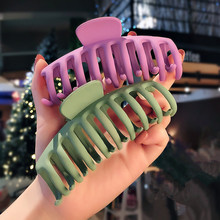 网红大号洗澡头发塑料抓夹发卡女后脑勺夹子头饰韩国顶夹卡子发饰详情36