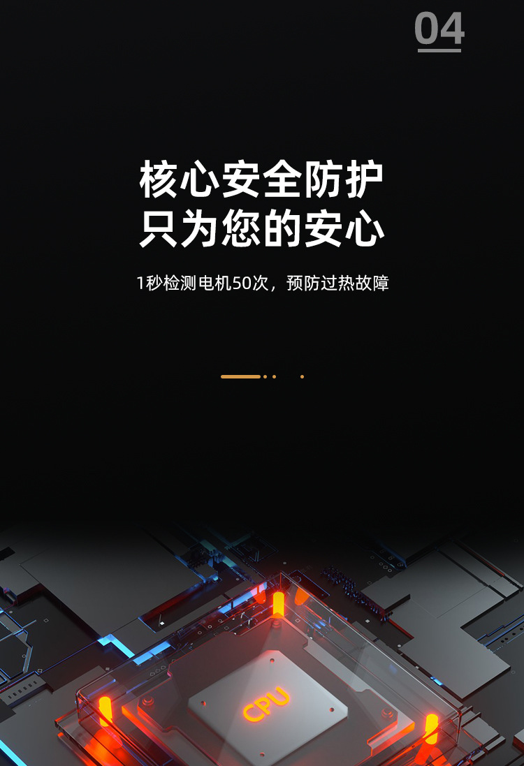 Jiaoya gioia leafless hair dryer, high-power static sonic dry electric hair dryer, negative ion nourishing hair care, strong wind force pic 16