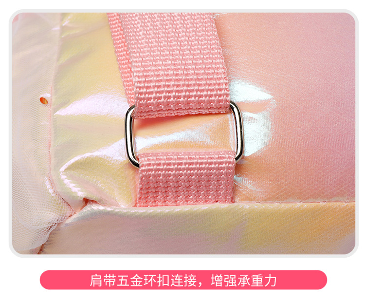 新款舞蹈包儿童双肩跳舞背包运动包休闲包女童可爱芭蕾舞书包印字详情31