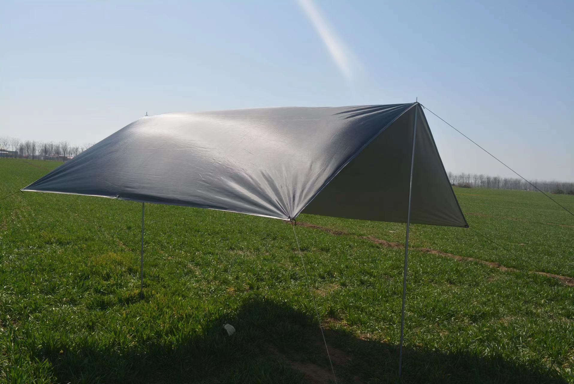 Tianshan Camel outdoor canopy camping portable multi-color silver-coated canopy, outdoor multi-person picnic sunshade canopy tent pic 12