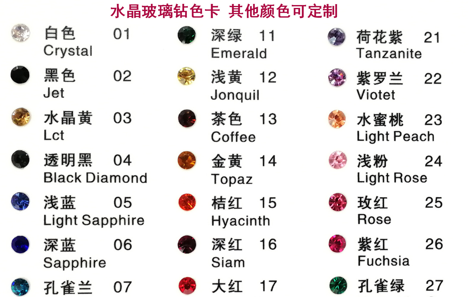 跨境爆款现货24*20CM钻贴 玻璃水钻DIY汽车贴 背胶钻 化妆盒贴钻详情33