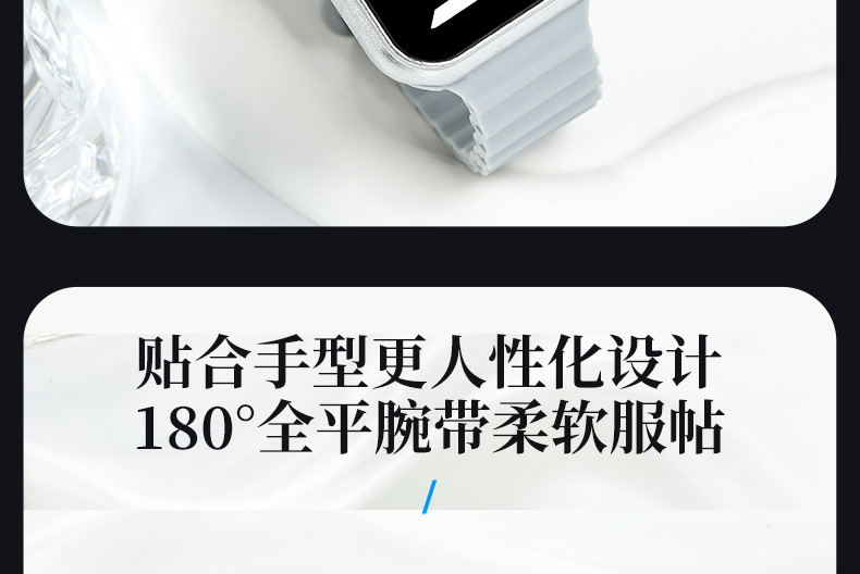 2024新品电镀韩版 LED学生电子表 方形按键彩灯男女情侣运动手表详情5