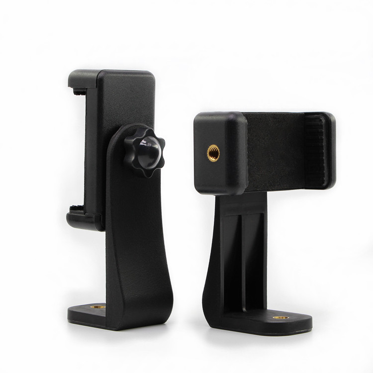 Live streaming 360° phone holder tripod clip, horizontal and vertical live streaming clip fixation, enlarged universal tripod rotation pic 1
