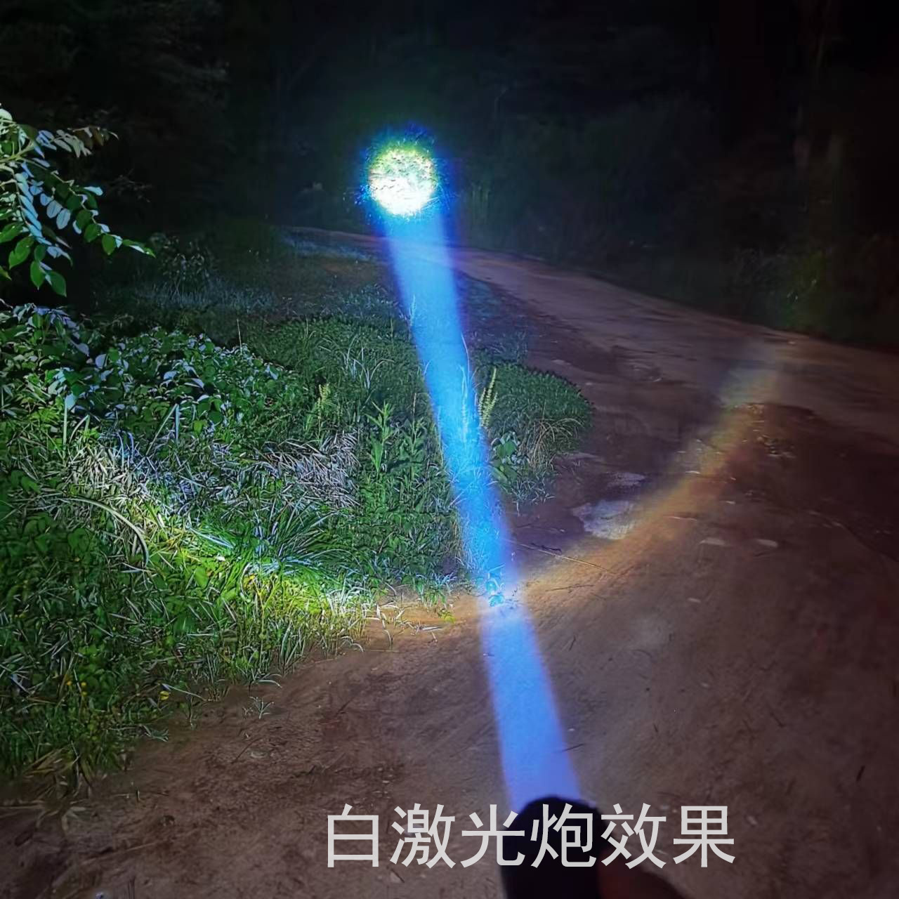 GMIK强光手电筒充电远射超亮白激光LED灯大功率详情17