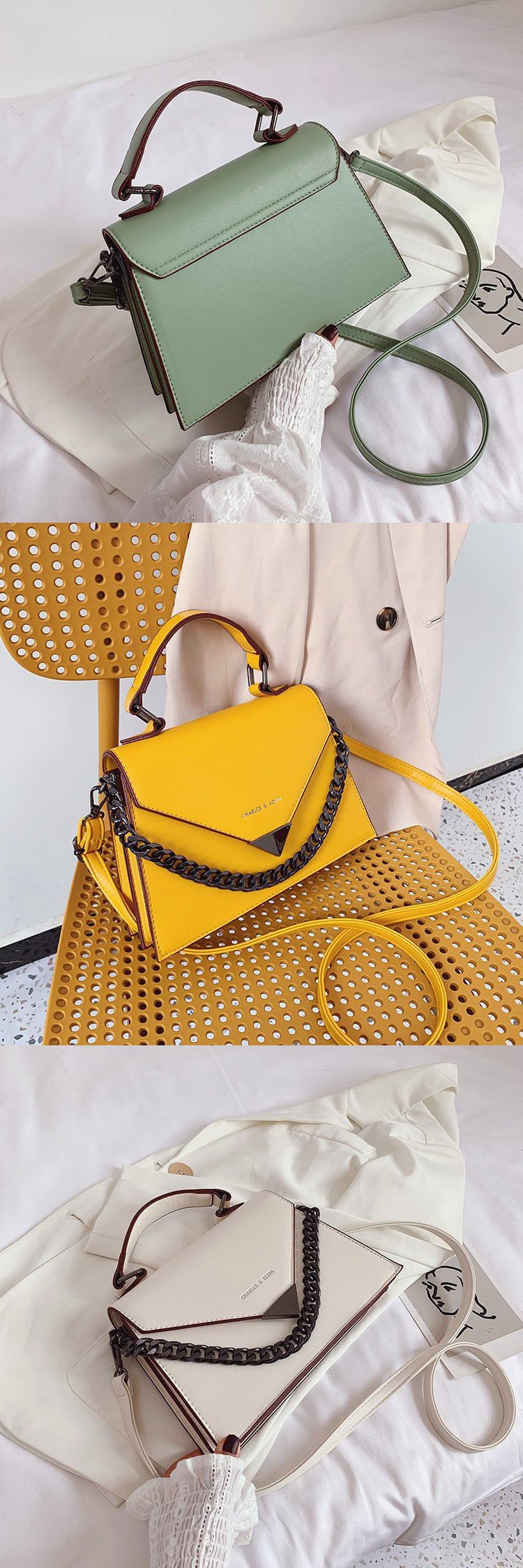 Comercio exterior nuevo estilo crossbody bolsa de mujer mujer multimoda primavera 2022 moda mujer una bolsa de hombro bolsa de cadena pic 15