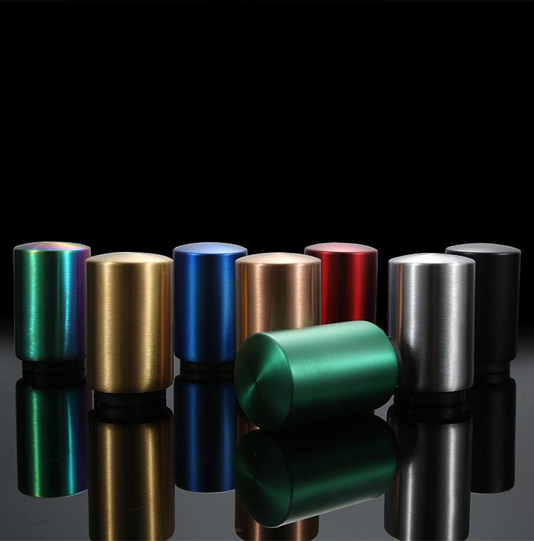 跨境自动开瓶器无痕按压金属高档酒起子创意不锈钢啤酒开瓶器礼品详情23