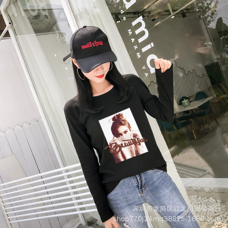 女装长袖T恤
