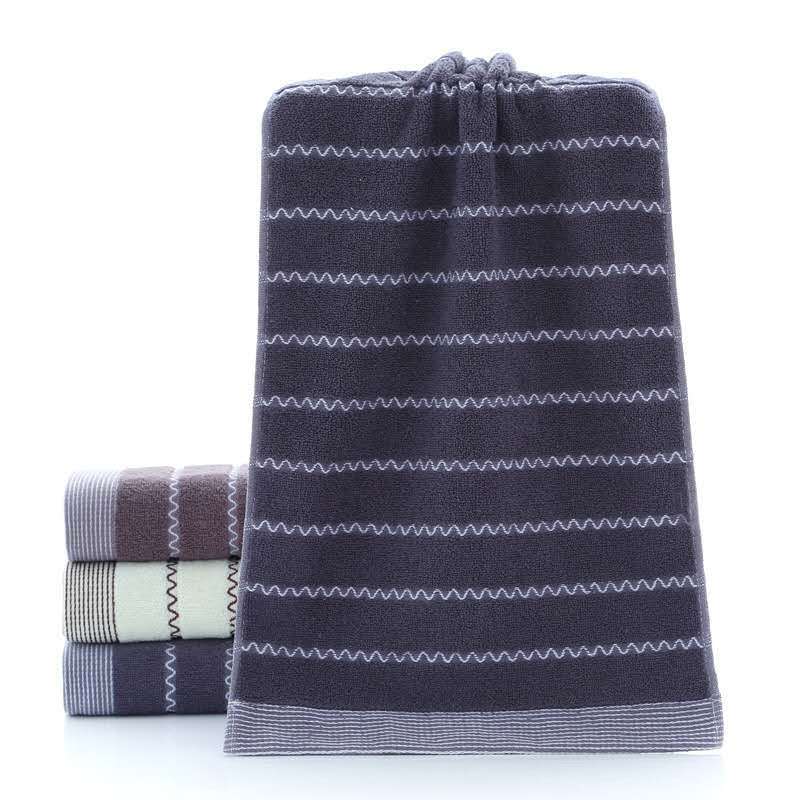 Factory wholesale pure cotton thickened checkered towels, absorbent household daily face towels, gift customization logo pic 27