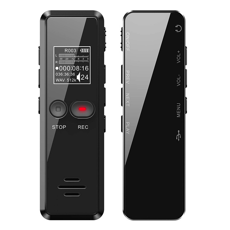 Digital voice recorder, intelligent recording, MP3 player, external playback function voice recorder pic 6