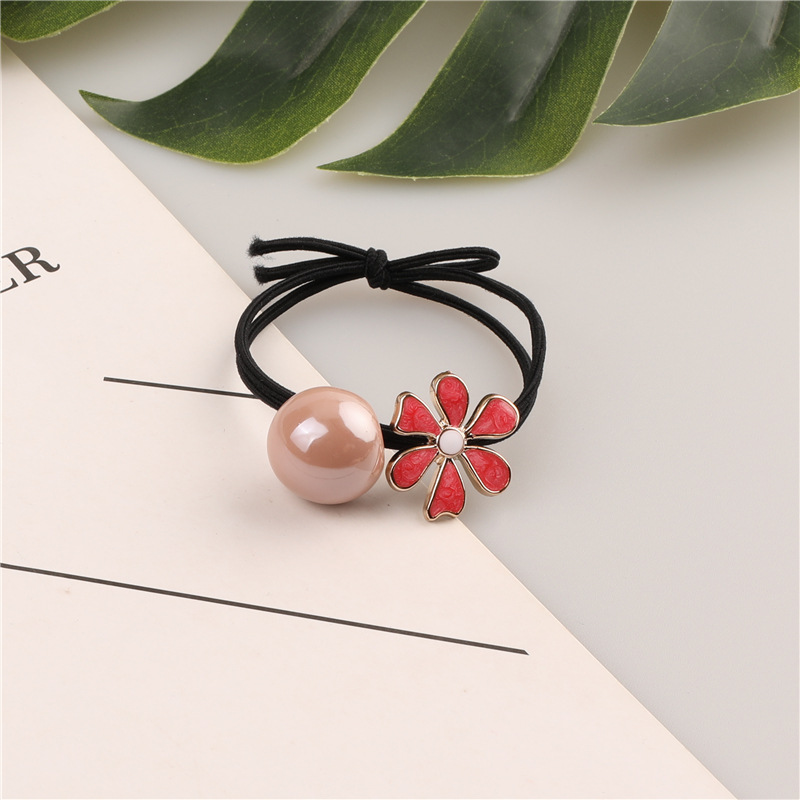 Korean style hair tie Internet celebrity Instagram forest-themed flower hair tie, stylish and elegant little Daisy hair band, hair tie rubber band pic 18