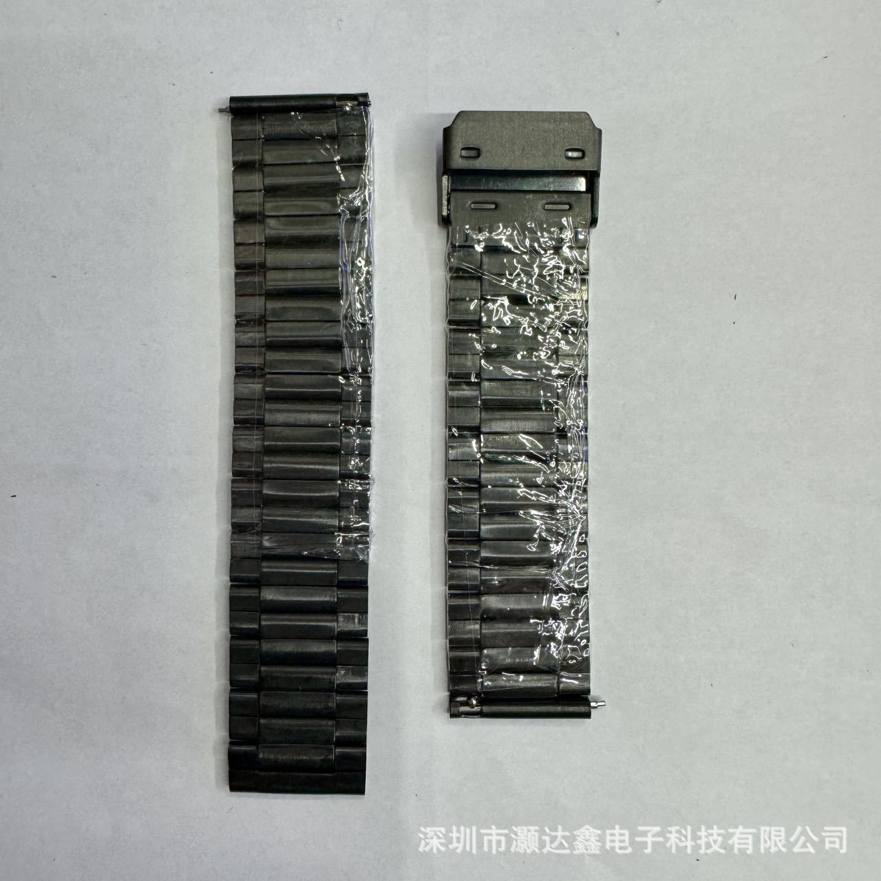 适用于华为GT款三珠华为扣表带三珠22mm表带不锈钢表带一体扣表带详情4