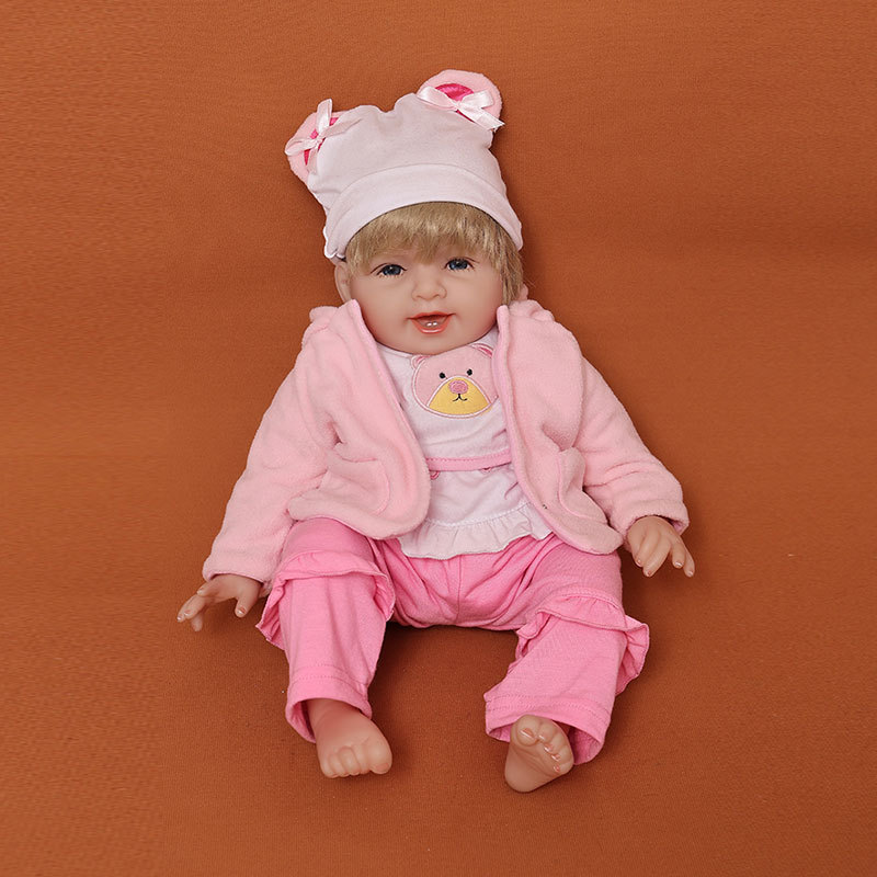 50厘米硅胶超软Q弹宝宝 仿真婴儿重生娃娃 新生儿模特跨镜出口详情20