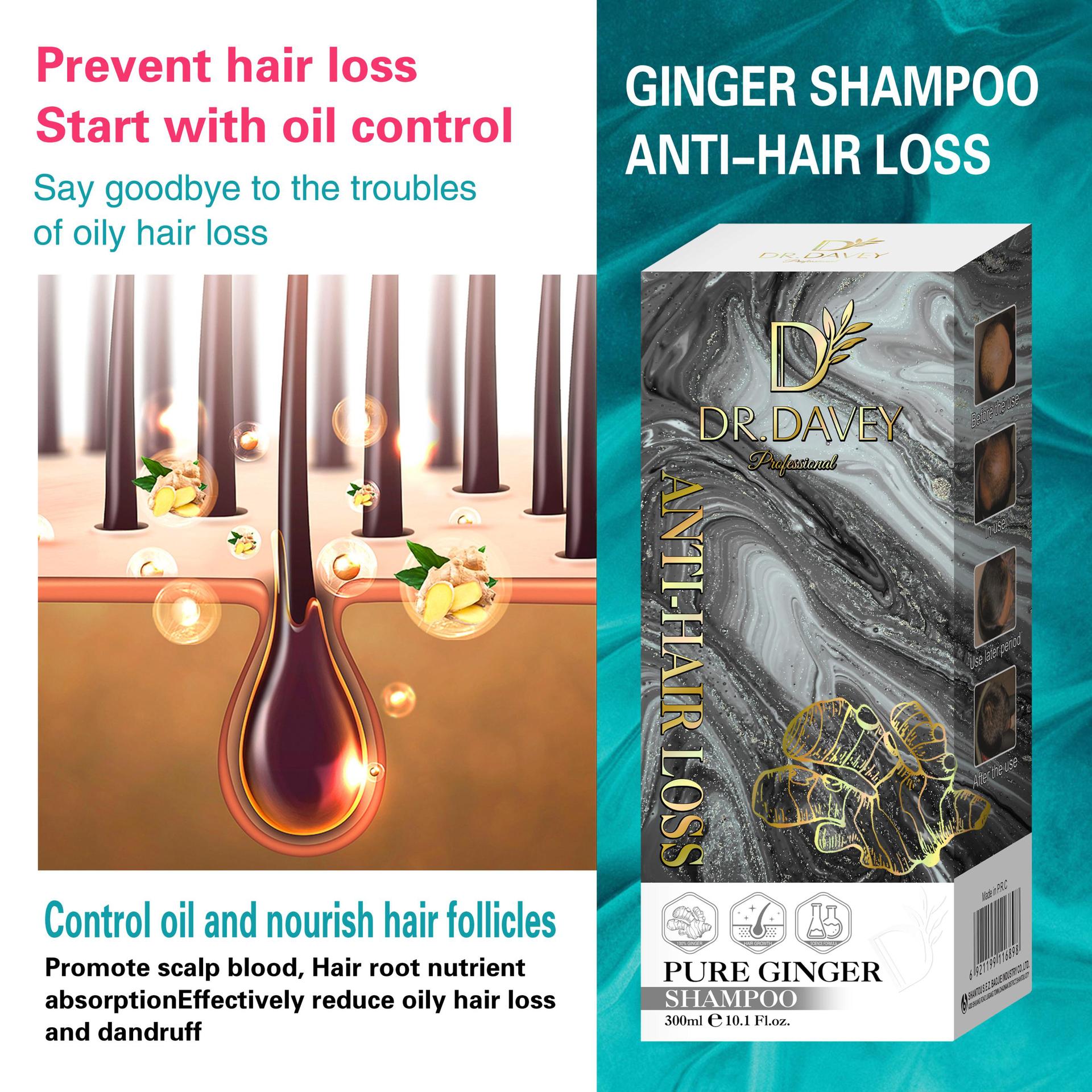 DR.DAVEY Anti-hair loss Ginger Shampoo pic 1