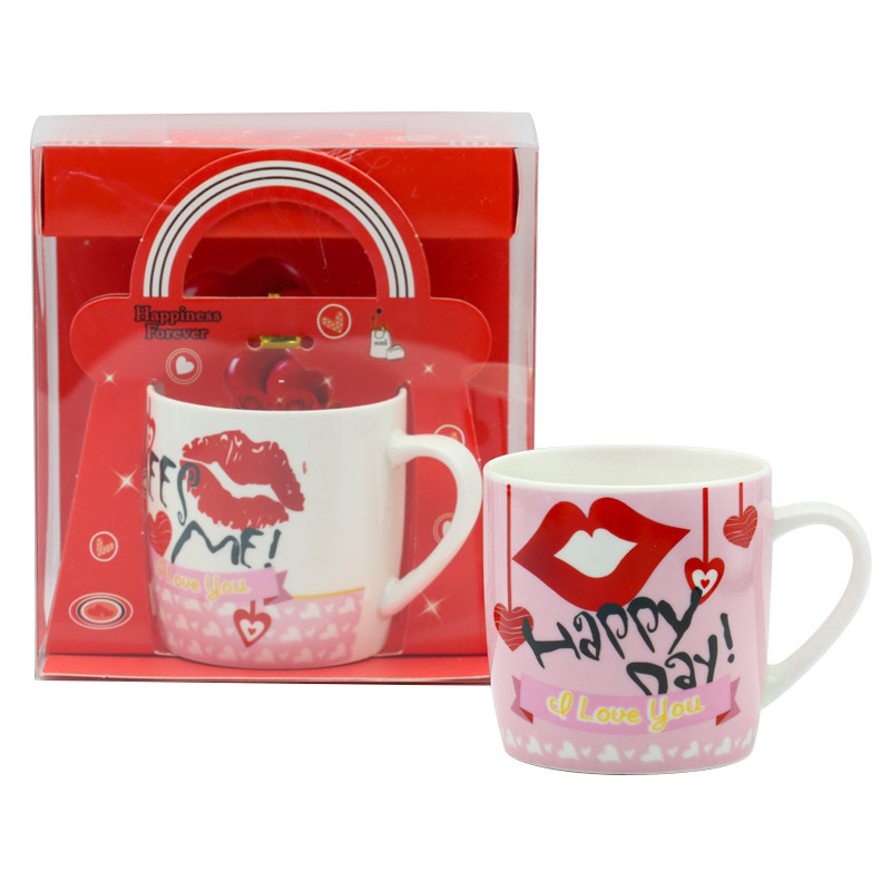 情人节杯子陶瓷咖啡杯情侣吻杯家用马克杯I LOVE YOU个性图案情人节小礼品送女朋友的礼物支持多语做客logo详情4