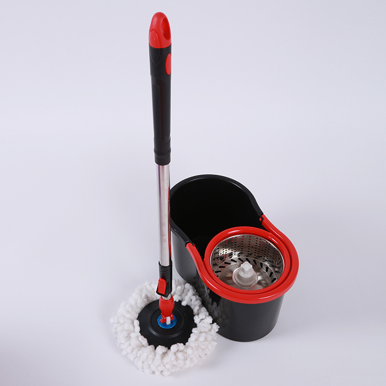 Household extra-large eight-shaped rotating mop, one mop for cleaning, dual-drive universal mop cloth, mop bucket, suitable for both dry and wet use pic 16