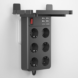 New Kuajing European Standard USB power strip multi-functional wall socket Wall plug pic 1