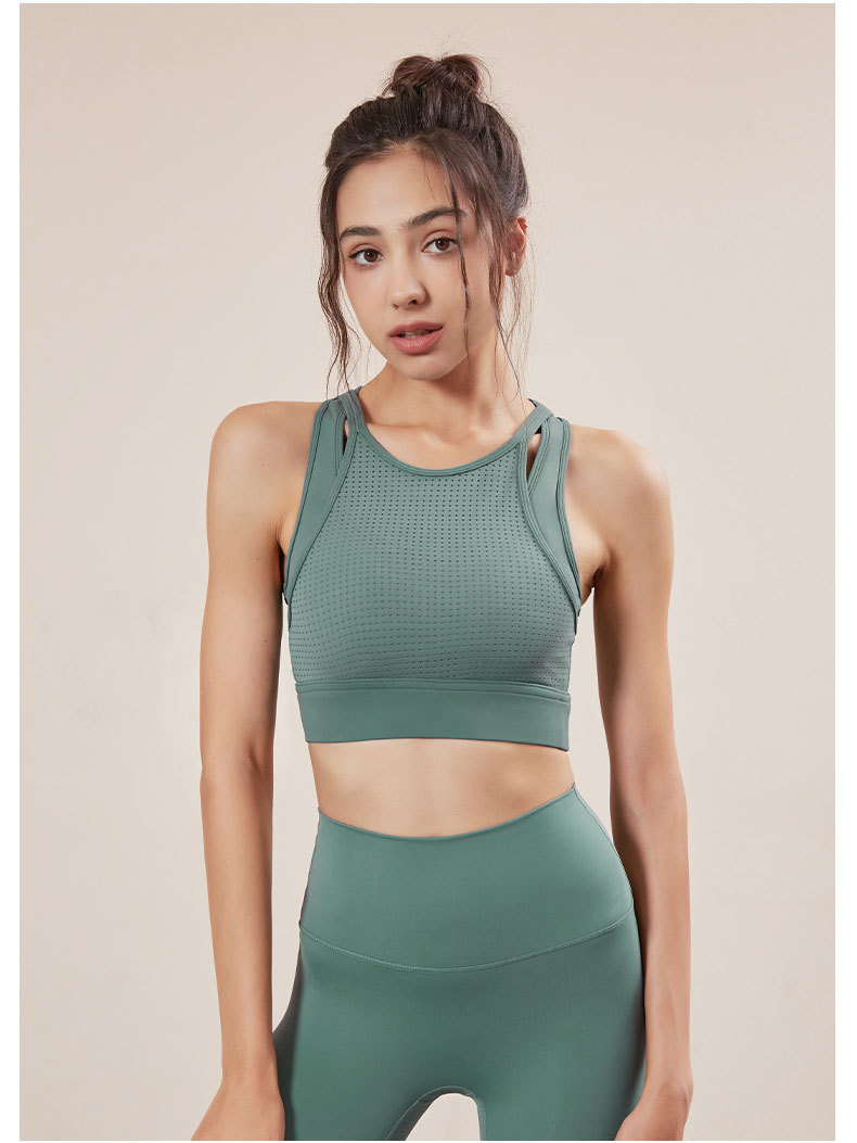 春夏新款运动内衣女减震跑步聚拢文胸健身背心lulu外穿瑜伽服上衣详情15