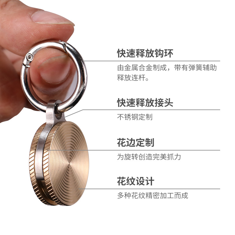 New stress-relieving pendant, top, Amazon cross-border bestseller pendant, necklace, key chain, tiktok stress-relieving cool toy pic 20