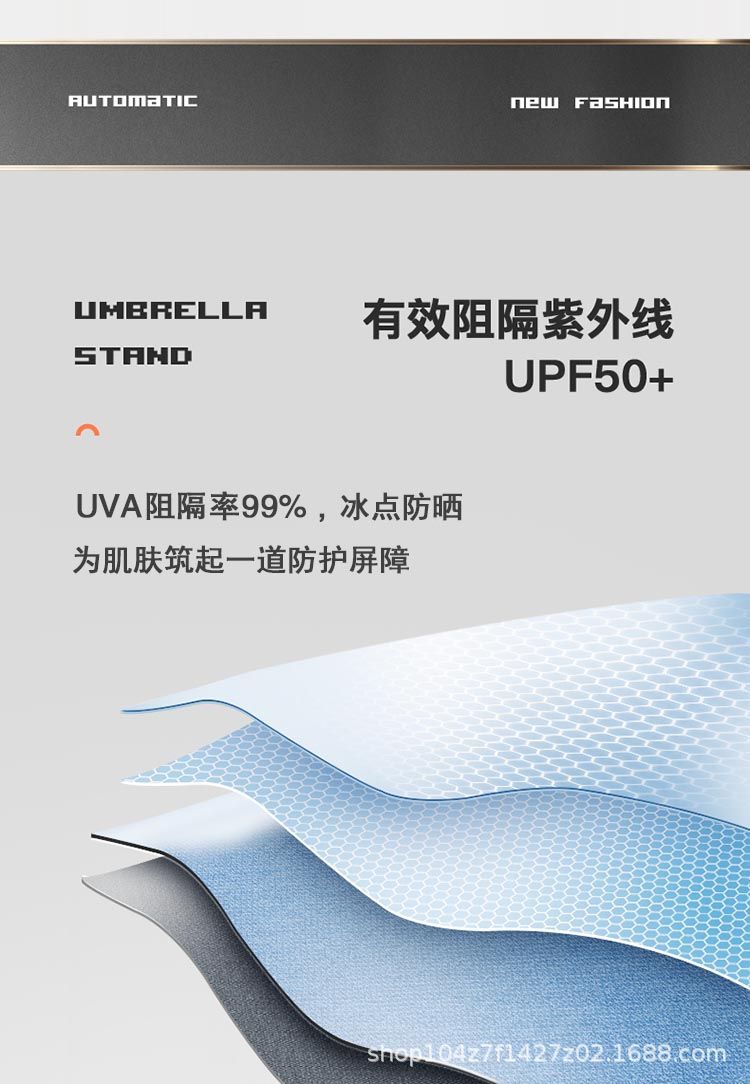 爆款折叠24骨全自动雨伞12骨双龙骨黑胶晴雨两用伞广告伞现货批发详情8
