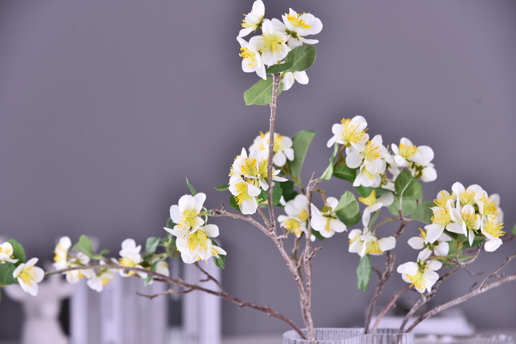 Wholesale of artificial flowers from the original factory, including artificial pear blossoms, cherry blossoms, duckweed flowers, model rooms, living rooms and hotel decorations pic 12
