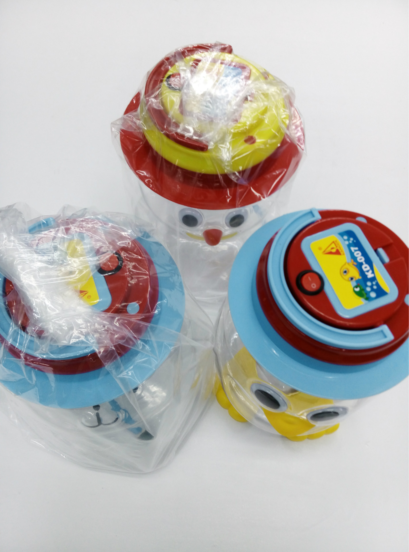 Small portable cartoon-shaped fish tank, mini and cute acrylic small aquarium pic 10
