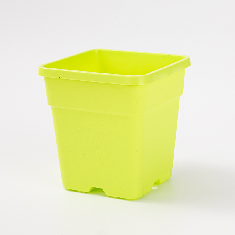 方形加仑盆黑加仑花盆植物园花盆刷漆仿古花盆塑料花盆 方形大花盆 Deepot深型花盆盆栽种植刷漆类详情11