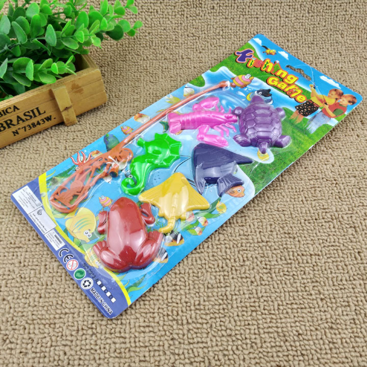 F1614 2013钓鱼玩具 儿童戏水捞鱼过家家玩具义乌2元店货源批发详情4