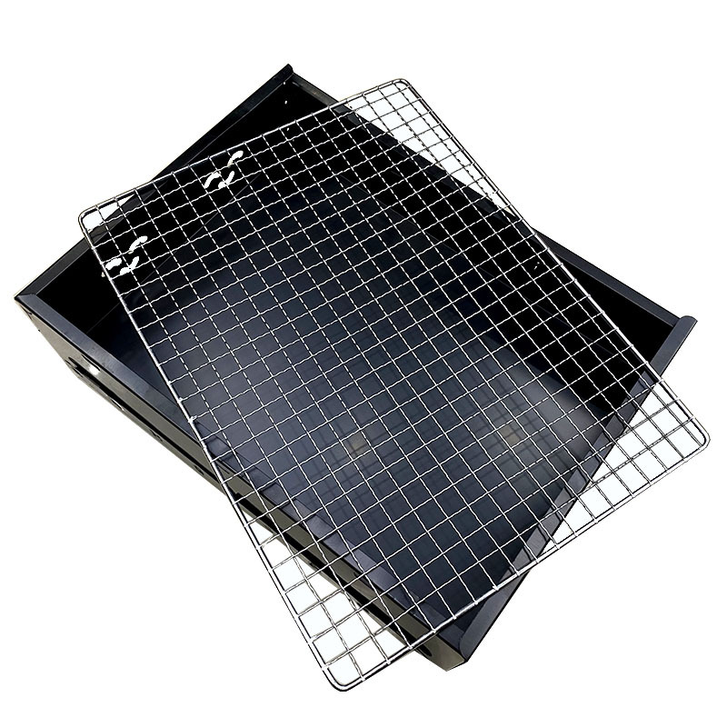 Factory wholesale barbecue grills, outdoor barbecue grills, 2004N carbon grills, portable folding integrated grills pic 3