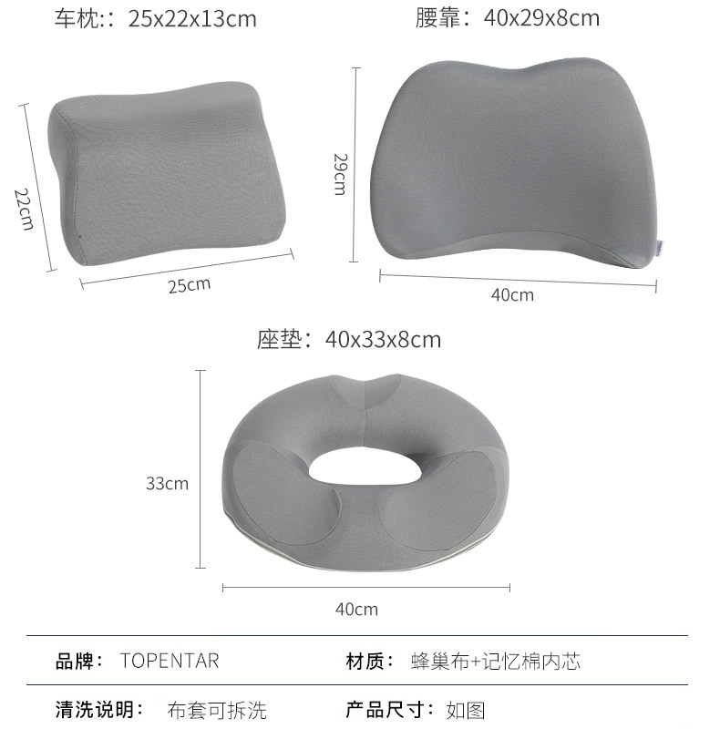 Car headrest neck pillow, car neck rest pillow, car interior seat, car interior driving head rest pillow pic 18