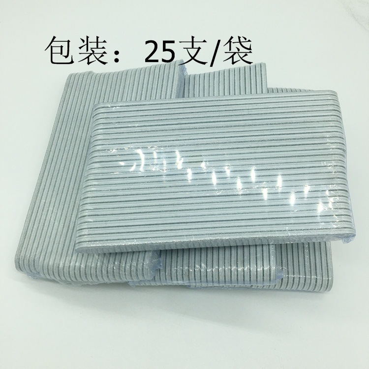 Ultra-low price wholesale of nail tools, straight round gray nail files, nail file strips for nail phototherapy nails, shanilak pic 5