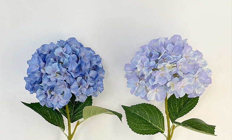 3D打印144片3叶仿真丽莎绣球花假花餐桌花摆花婚礼布置DIY花材详情35