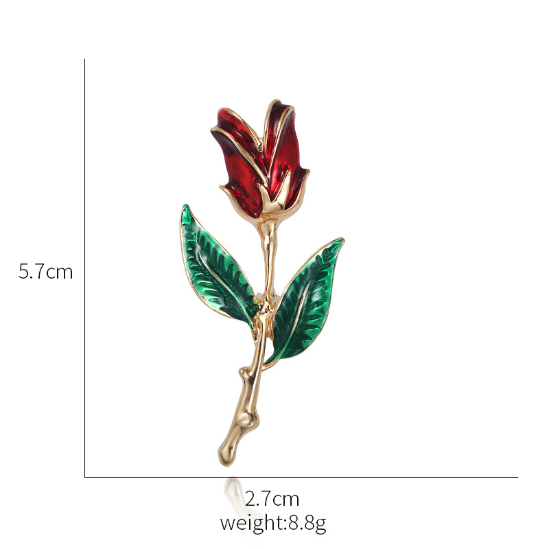 小风胸针女日韩新款别针高档玫瑰花胸花固定衣服防走领针情人节详情7