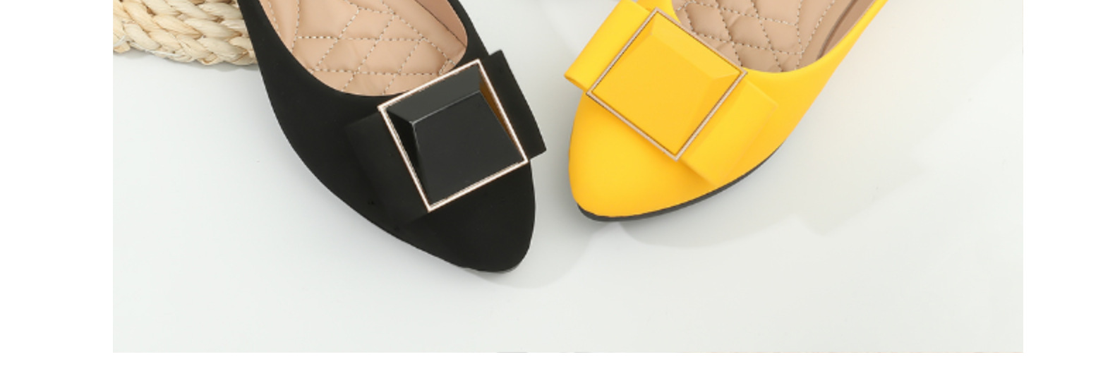 新款平底单鞋女2022春秋季广州女鞋尖头浅口鞋软皮温柔鞋一脚蹬详情12