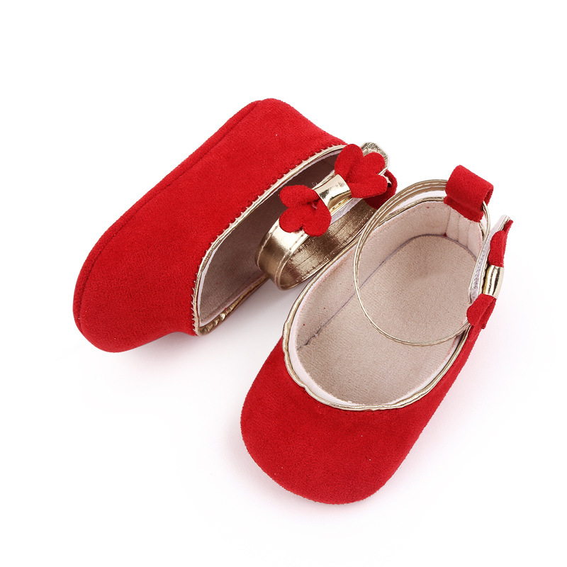0-1 New anti-slip baby shoes, Princess shoes, soft-soled baby shoes, anti-drop walking shoes, baby shoes M22-12 pic 6