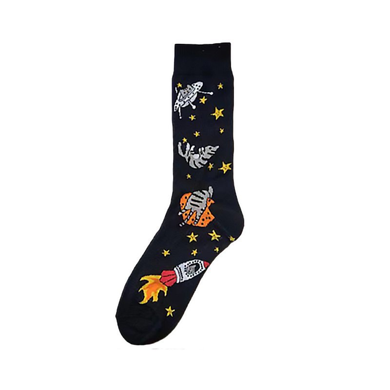 四季女棉彩虹香烟小马猫咪仙人掌酒吧潮流男中筒流行潮袜男袜袜子详情22