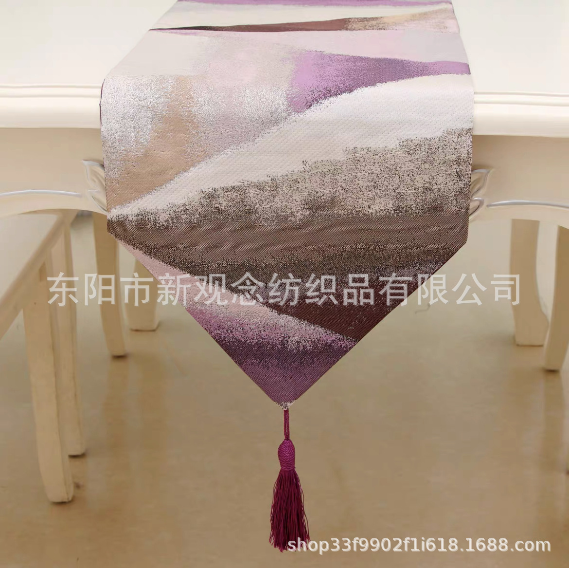 新品现货 几何抽象桌旗  桌骑 酒店床旗客厅茶几桌布 厂家直销详情6