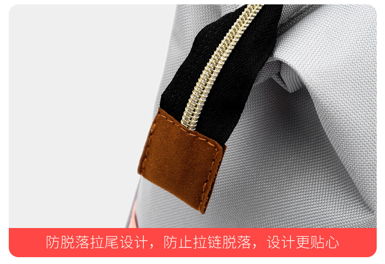 时尚印花条纹双肩妈咪包大容量多功能户外母婴包韩版尿布包背包详情32