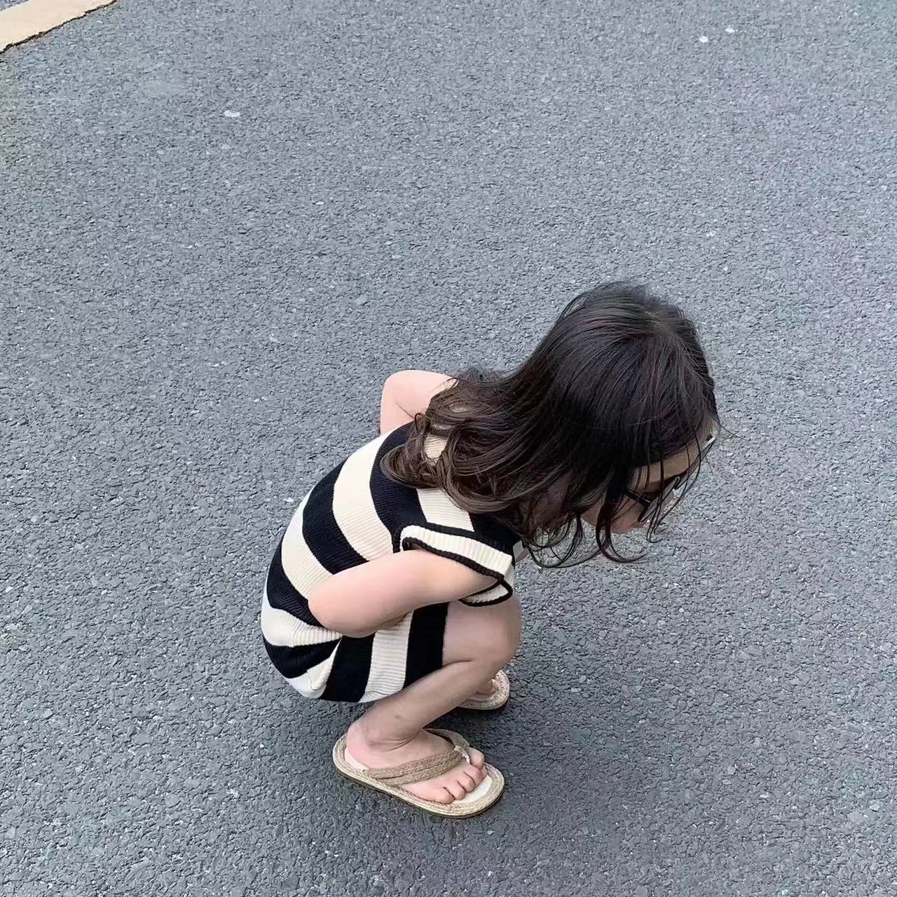 女童夏季连衣裙儿童裙子女童宝宝针织冰丝修身小童无袖裙夏天夏装详情6