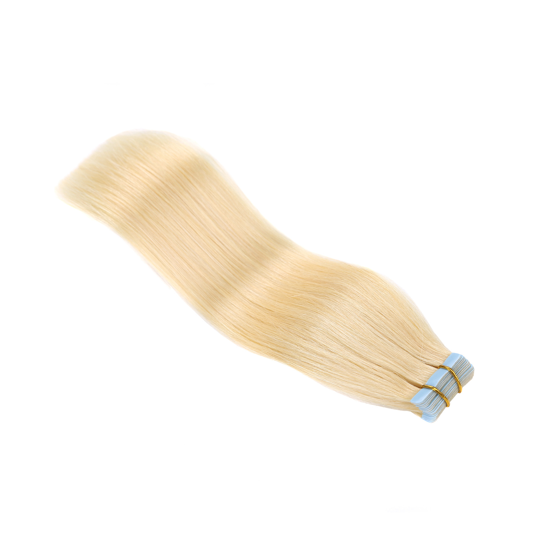 Peluca de cabello humano 613# cinta recta de hueso en el cabello extensión de película pelo pic 9