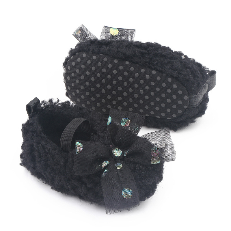 For babies aged 0-1, there are cute cotton shoes. For girls, there are suede princess shoes, shallow elastic cotton shoes, and fluffy shoes for girls. The size is 2750 pic 22