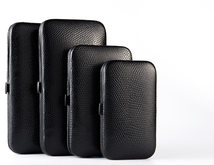 Stainless steel nail clippers, black nail clippers set, 18-piece nail clippers set, nail art tool set, beauty set pic 51