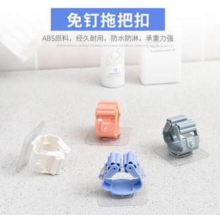 浴室置物架免打孔卫生间收纳架铁艺多功能墙上长条架厨房洗漱用品详情17