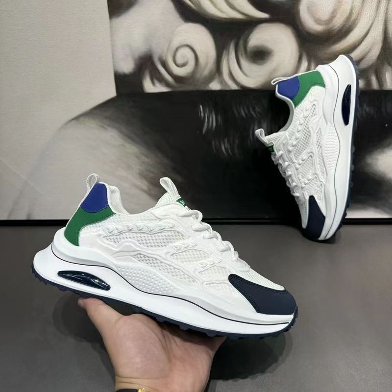 夏季男士镂空网鞋24新款软底透气小白鞋百搭休闲运动鞋潮流老爹鞋详情20