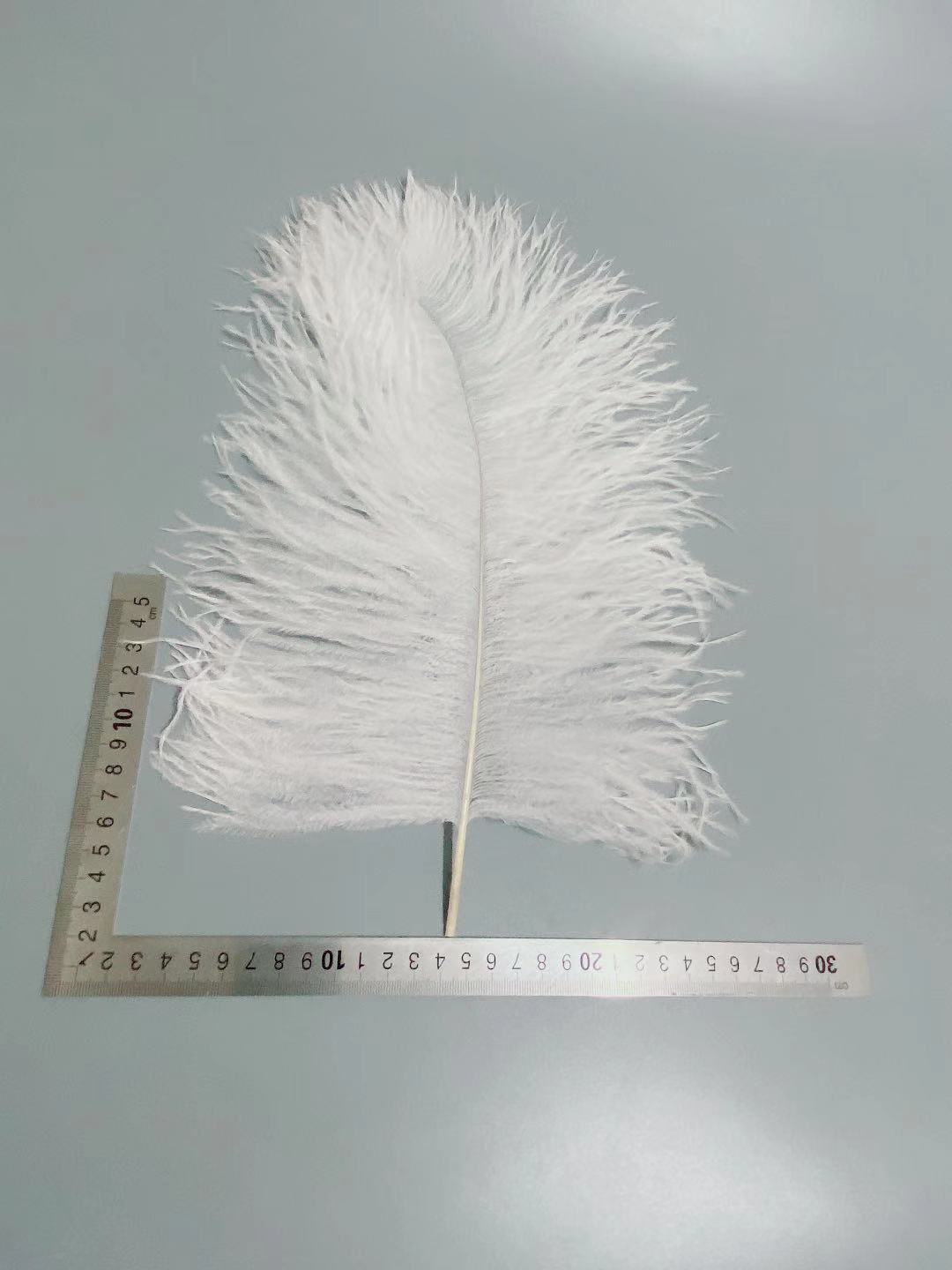 Factory stock: 35-40 cm ostrich feathers for wedding decoration, home decoration, table lamp feathers pic 42