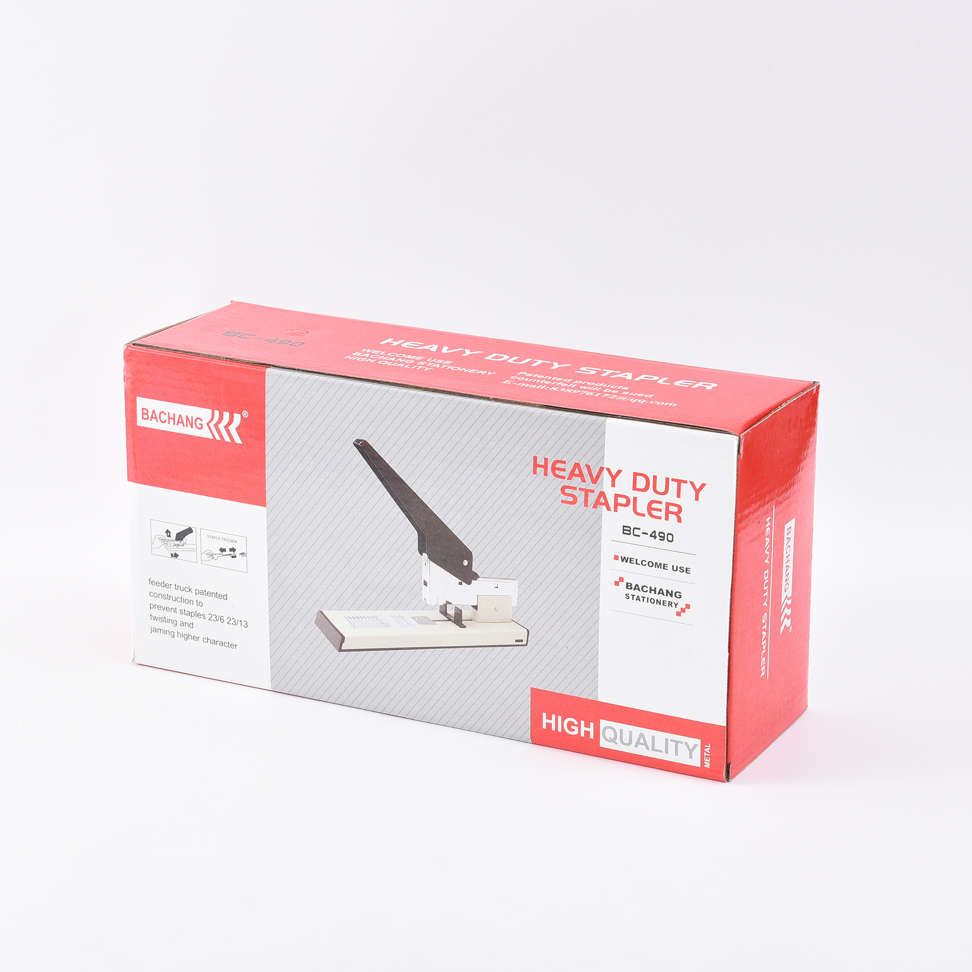 Factory direct supply cross-border exclusive 490 heavy-duty metal stapler, metal multi-functional labor-saving type, factory special pic 6