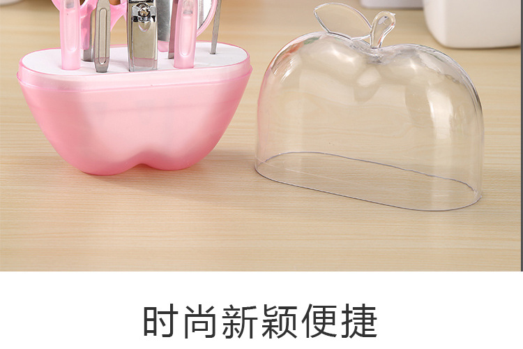 Nail art set 8-piece set, nail clippers, nail clippers, nail knives 8-piece set, beauty tools factory direct sales pic 6