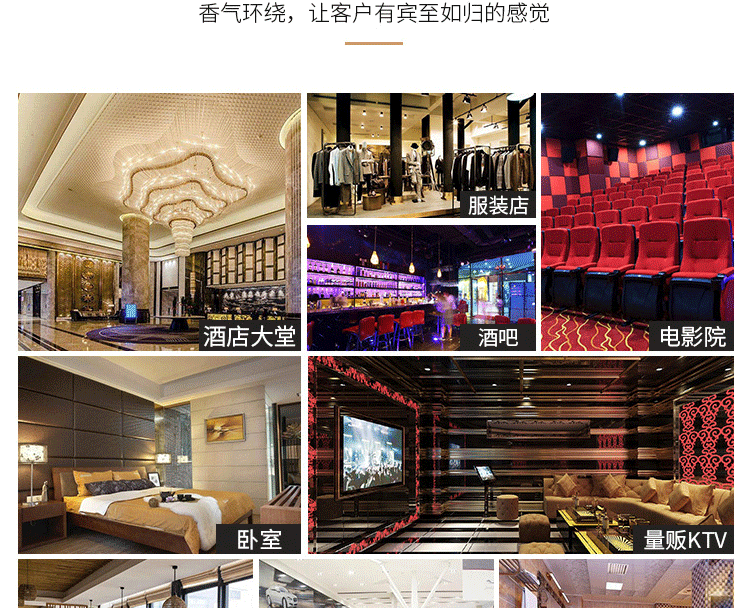 自动喷香机KTV加香机空气清新剂厕所卫生间除臭酒店专用喷香机详情6