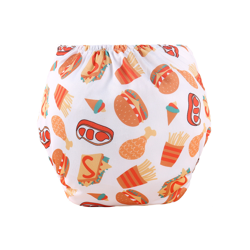 New thin, button-printed fabric diapers for babies, washable diaper pants, baby diaper bags and diaper pants pic 28