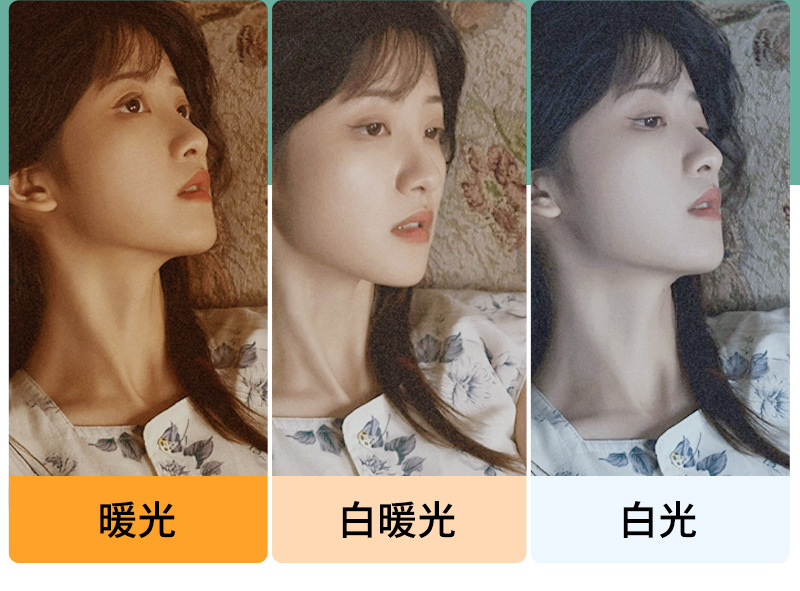 400W补光灯视频直播补光灯柔光摄影COB常亮太阳灯LED美颜打光灯详情8